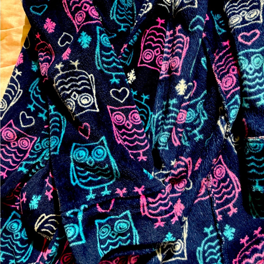 Size small joe boxer owl bathrobe